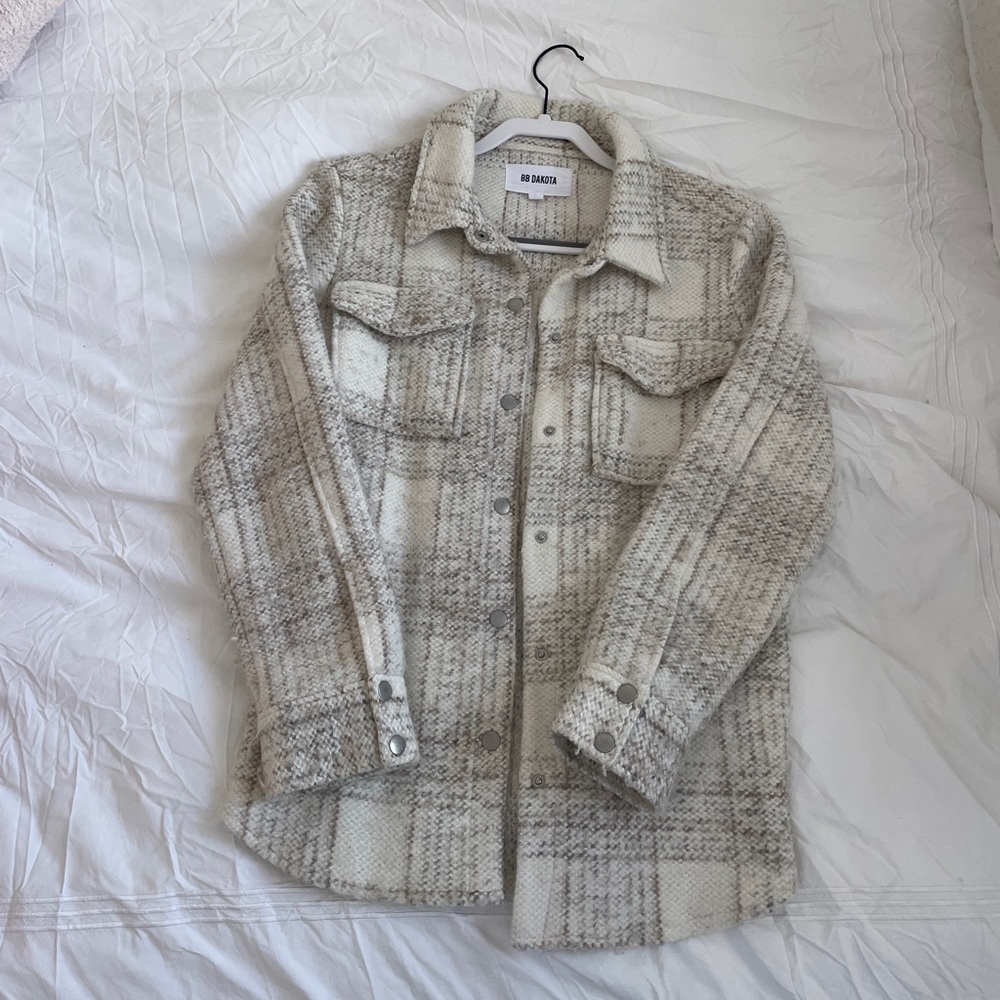 BB Dakota Plaid Shacket